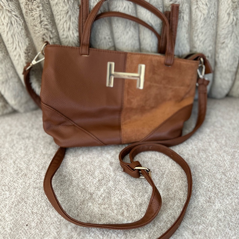 Brown Leather Handbag